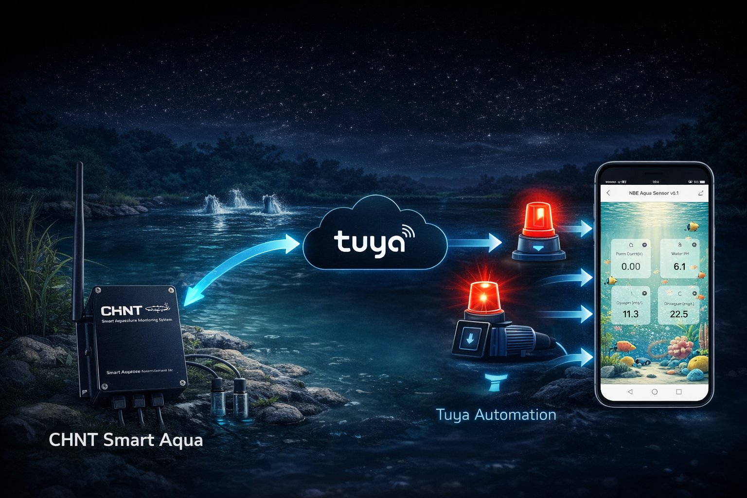 Smart Aqua monitoring overview